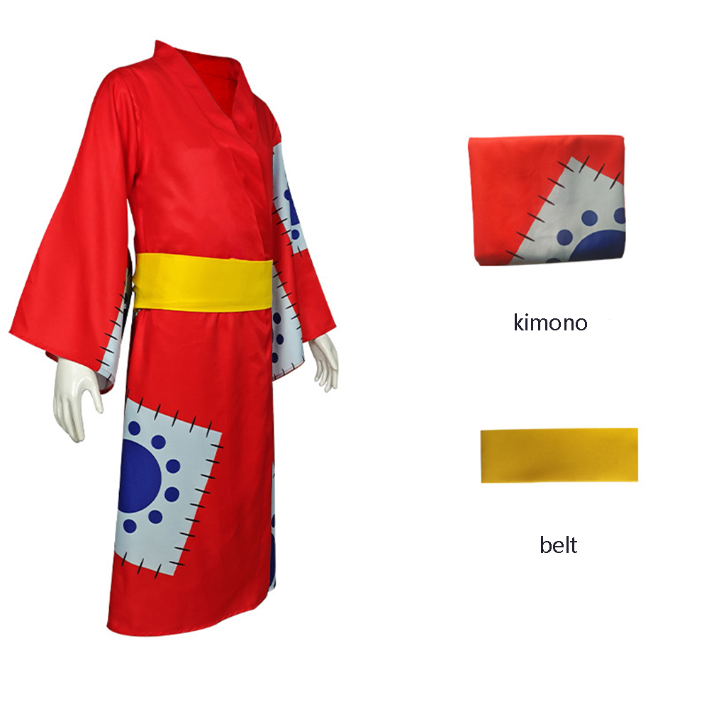루피 코스프레 애니메이션 몽키 D 루피 코스프레 의상  - Men'S Kimono Accessories 리뷰 및 가격