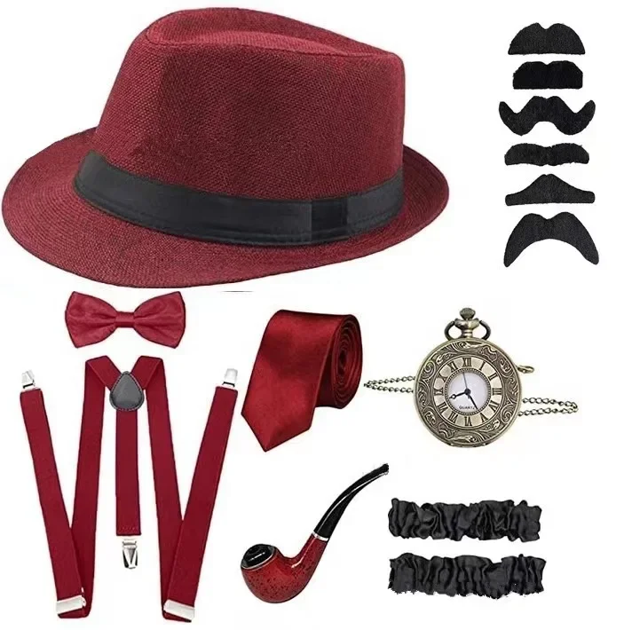 남성용 파티 소품, 1920년대 테마 코스프레, 무대  - Men'S Accessories In The 1920S 리뷰 및 가격