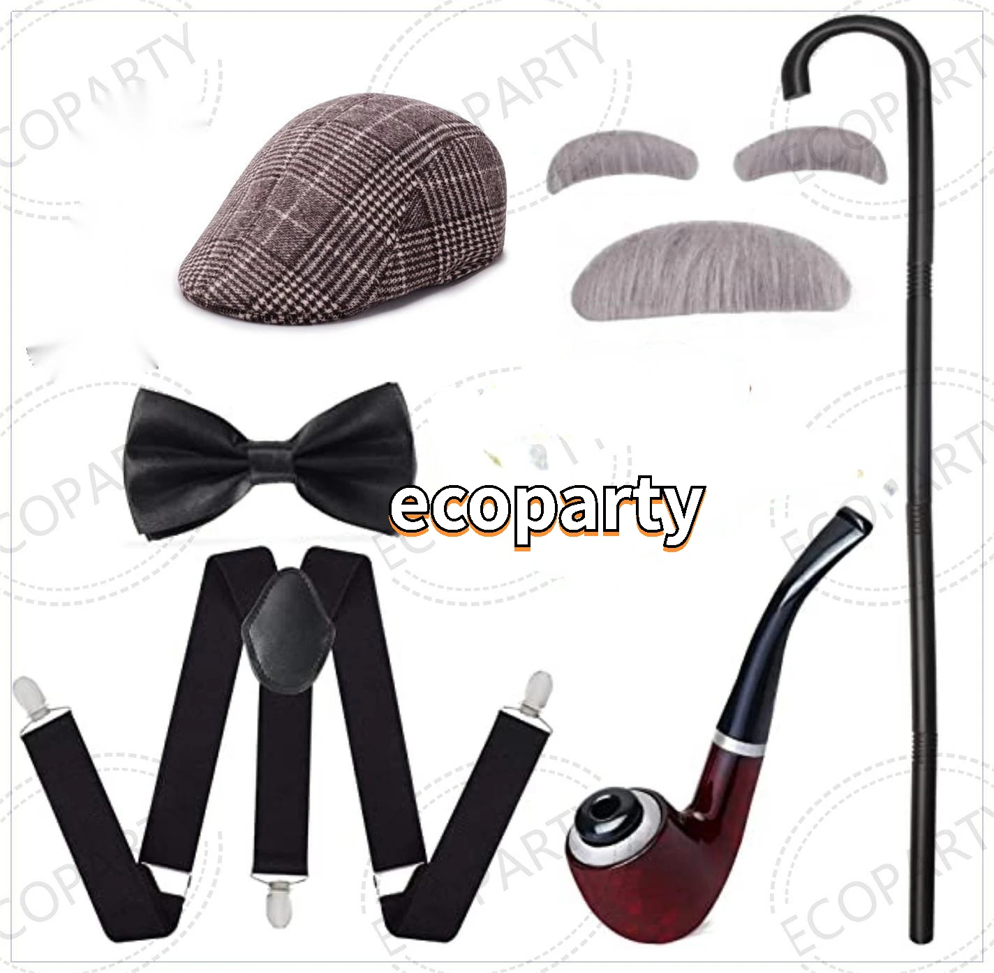 1920 년대 망 개츠비 갱스터 의상 노인 멋진 드레스 - Men'S Accessories In The 1920S 리뷰 및 가격