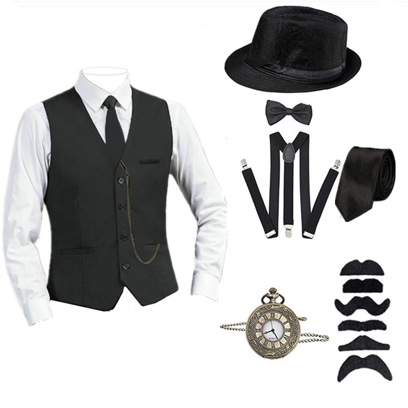할로윈 1920년대 남성 의상 및 액세서리 세트: 19 - Men'S Accessories In The 1920S 리뷰 및 가격