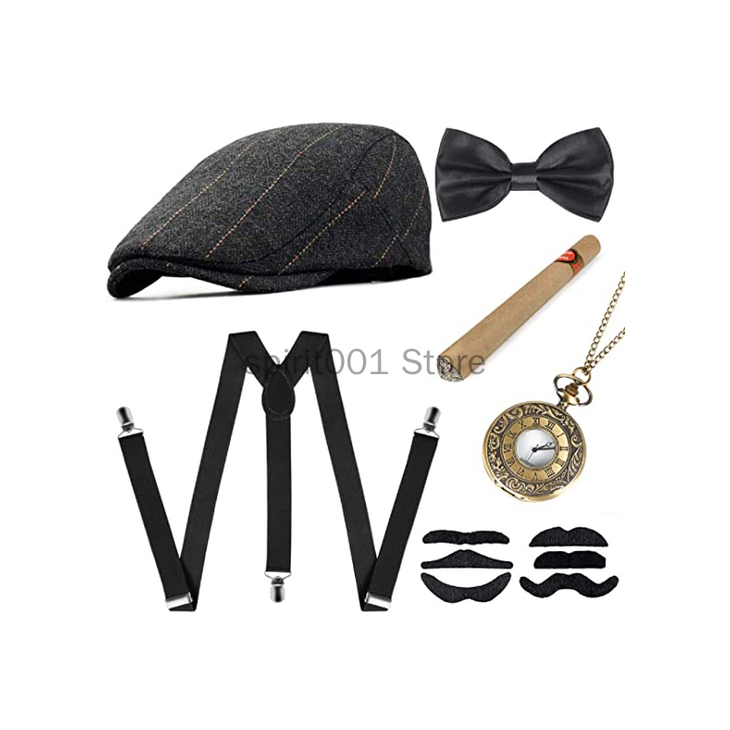 새로운 파티 성인 소년 액세서리 1920 년대 망 그레 - Men'S Accessories In The 1920S 리뷰 및 가격