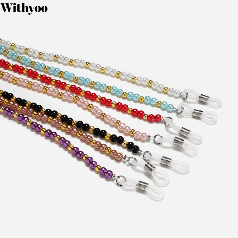 록시 |   화려한 비즈 마스크 끈 남녀 공용 한국 패 - Men Accessories Neck Chain 리뷰 및 가격
